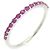 Autre Marque Gstv Platinum Ruby Ring