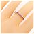 Autre Marque Gstv Platinum Ruby Ring - view 5