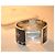Christian Lacroix Bracciale rigido floreale argento - vista 5