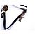 Autre Marque Bracciale Saint Laurent con ciondolo YSL - vista 4