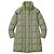 Loewe Chaqueta Acolchada Larga - Verde Caqui