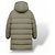 Loewe Chaqueta Acolchada Larga - Verde Caqui - vista 4