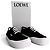 Loewe Baskets en toile noire - vue 2