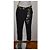 Liu.Jo Liu Jo schwarze gerade Hose mit Kettenprint - Ansicht 2