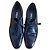 Prada Brogue-Schuhe aus schwarzem Lackleder
