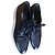 Prada Brogue-Schuhe aus schwarzem Lackleder - Ansicht 2
