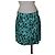 Blumarine Minirock mit Leopardenprint - Grün/Schwarz