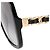 CHANEL - Occhiali da sole Chanel in acetato e pelle liscia nera - vista 3