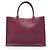 Red Dior Medium Embossed Leather Book Tote