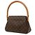 Bolso de hombro Mini Looping Monogram Louis Vuitton Marrón - vista 2