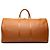 Borsa da viaggio Louis Vuitton Epi Keepall 55 Marrone