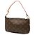 Bolso de hombro Louis Vuitton Monogram Pochette Accessoires Marrón - vista 2