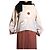 Autre Marque Beiger Wollpullover mit Stickmustern - Ansicht 11