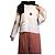 Autre Marque Beiger Wollpullover mit Stickmustern - Ansicht 12