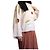 Autre Marque Beiger Wollpullover mit Stickmustern - Ansicht 16
