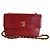 Timeless Chanel Sac Classique Bolso de solapa en piel de cocodrilo rojo