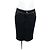 Versace Jeans Couture Gonna Mini in Cotone Nera con Borchie