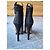 Alaïa Bottines à lacets en daim et cuir python argenté - vue 6