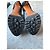 Alaïa Bottines à lacets en daim et cuir python argenté - vue 8