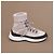Chanel Sneakers Alte in Camoscio Beige e Maglia - vista 6