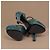 Gucci Escarpins Plateforme Python Bleu Sarcelle - vue 11