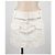 Burberry Minifalda de algodón blanco