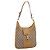 GUCCI GG Canvas Shoulder Bag Beige Gold 001 4129 Auth 208735 - Jerrillo