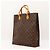 Sac Cabas Louis Vuitton Monogram en cuir marron - vue 2