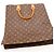 Sac Cabas Louis Vuitton Monogram en cuir marron - vue 6