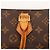 Sac Cabas Louis Vuitton Monogram en cuir marron - vue 9