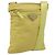 PRADA Schultertasche Nylon Gelb Silber Auth 212976 - Jerrillo