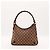 Bolso de hombro Gucci Monogram Canvas Marrón - vista 3