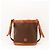 Céline Celine Monogram Bucket Bag aus Leder Braun