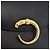 Panthère Bolso de hombro Cartier PANTHERE Piel Negro Oro Auth 210249A - Jerrillo - vista 15