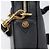 VERSACE Shoulder Bag Leather Black Gold Auth BA16708A - Jerrillo - vista 18