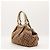 Borsa a tracolla Gucci Monogram Canvas Beige - vista 4