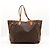 Borsa Tote Louis Vuitton Neverfull MM Monogram Canvas - vista 3