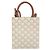 Céline CELINE Triomphe Mini Vertical Cabas Handtasche PVC 2way Ivory Gold Auth 211067V - Jerrillo - Ansicht 2