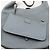 Borsa a tracolla Gucci Jackie 1961 in pelle azzurra - vista 8