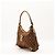 Bolsa Hobo Gucci Monogram Canvas Brown - vista 2