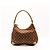 Bolsa Hobo Gucci Monogram Canvas Brown - vista 3