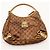 Bolsa Hobo Gucci Monogram Canvas Brown - vista 6
