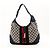 Borsa Hobo Gucci GG Canvas Pelle Navy Red