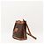 Céline Celine Monogram Bucket Bag Brown Leather - view 2