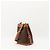 Céline Celine Monogram Bucket Bag Brown Leather - view 4