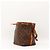 Louis Vuitton Monogram Noe Beuteltasche aus Leder braun - Ansicht 2