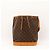 Louis Vuitton Monogram Noe Beuteltasche aus Leder braun