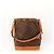 Louis Vuitton Monogram Noe Beuteltasche aus Leder braun - Ansicht 3