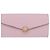 FENDI Continental Long Wallet Leder Rosa Gold Auth 212147M - Jerrillo