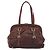 PRADA Tote Bag Cuero Marrón Plata Auth 211514V - Jerrillo - vista 2